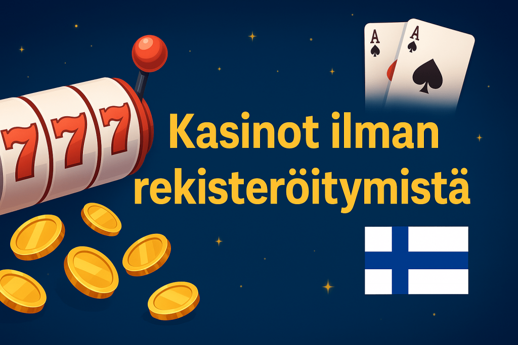 Kasinopelit Ilman Rekisteröitymistä - Pelaa Helpommin! Kasinopelit Ilman Rekisteröitymistä - Pelaa Helpommin!
